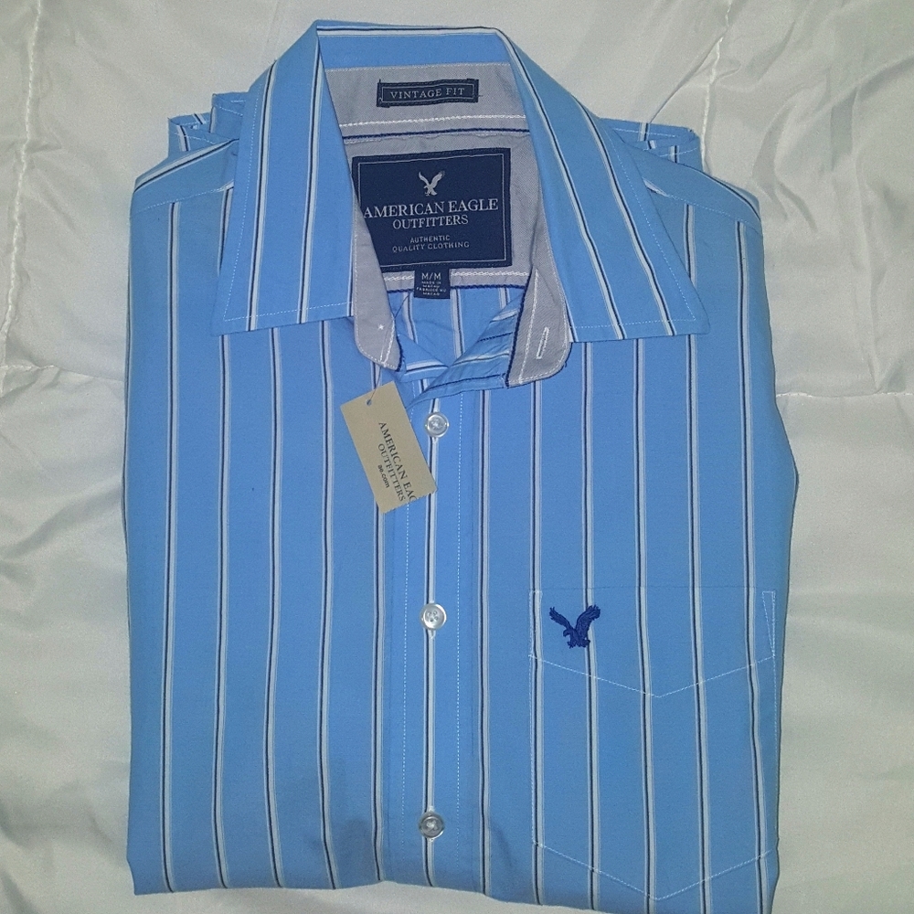 American eagle button up shirt